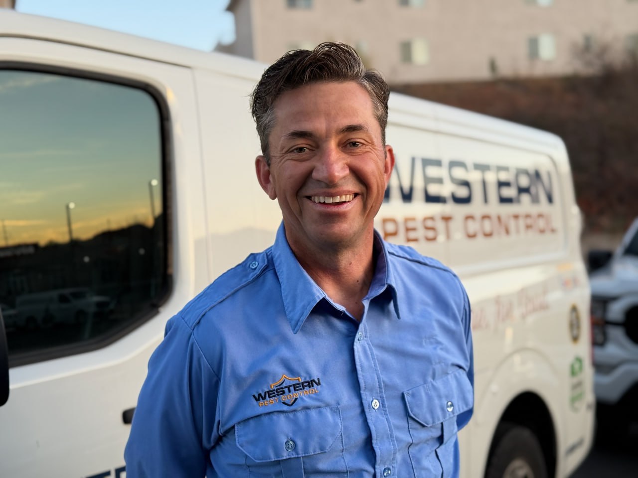 Western Pest Control technician